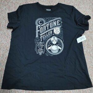 Torrid graphic tee. Fortune Teller. New. Size 1